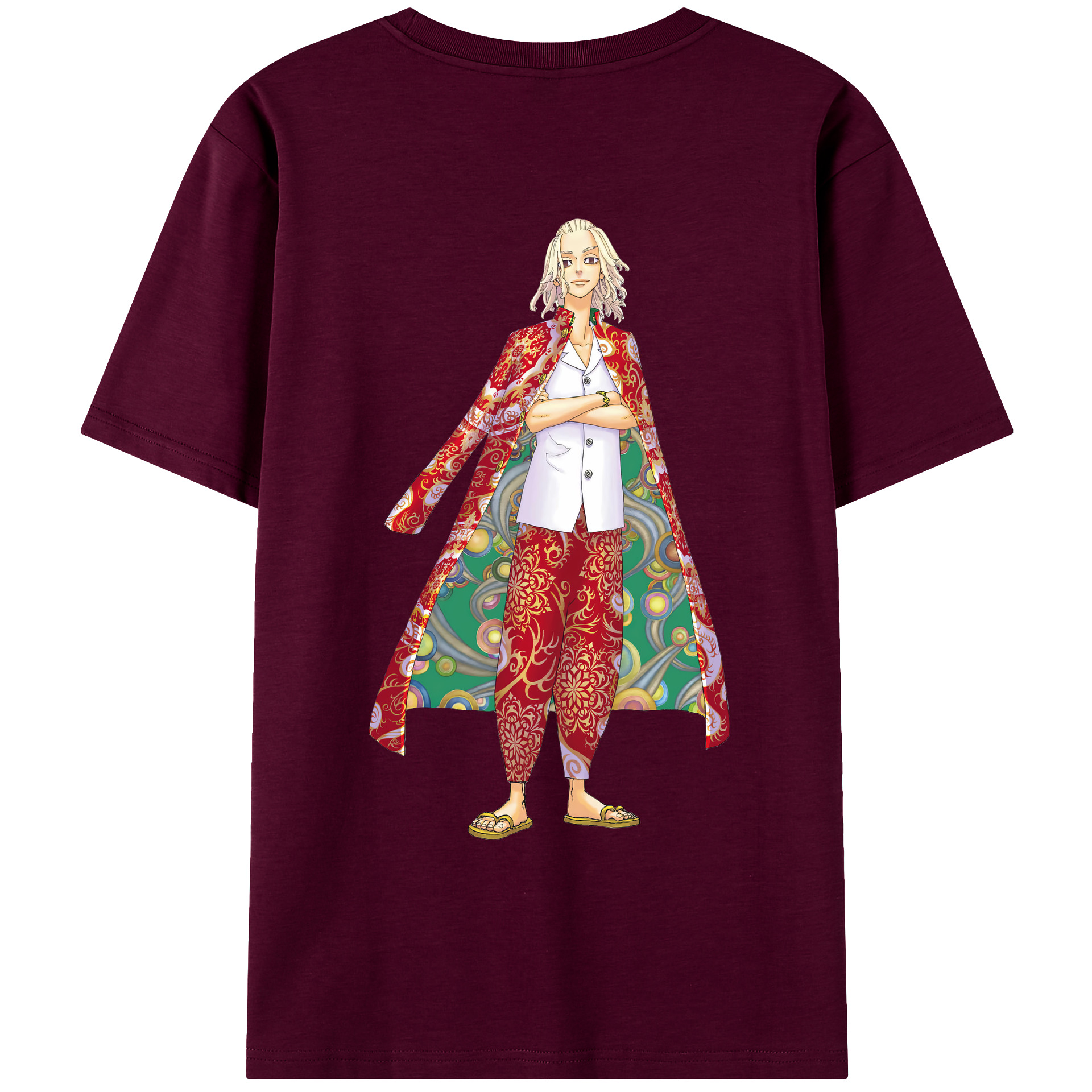 （画像用） 東京リベンジャーズ Tokyo Revengers レディース半袖Tシャツ(バックプリント)